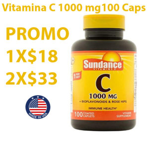 Vitamina C Con Rosa Mosqueta Y Bioflavonoides 1000mg 100caps