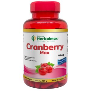 Cranberry Arándano Max 1370 mg envase 100 softgel
