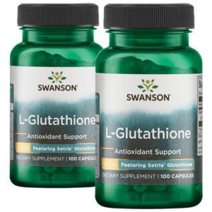 Glutatión Glutathione Nac 100mg Con 100cápsulas