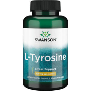 L Tirosina / Tyrosine 500mg Tiroides 100 Capsulas