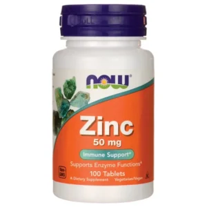 Zinc 50 Mg 100 Vagetarian Tabletas / Vegan